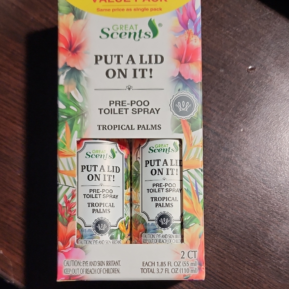 PRE POO!  Toilet Spray